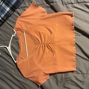 lace crop top